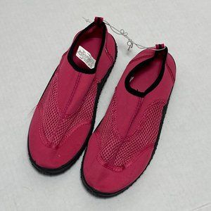 Girl's Size 4 Beachsocks Aqua Sock Water Shoes